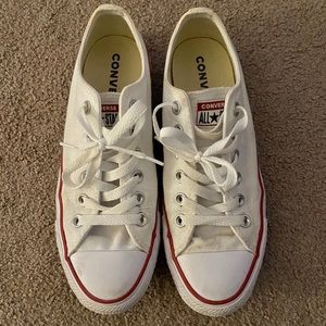 White Converse Sneakers